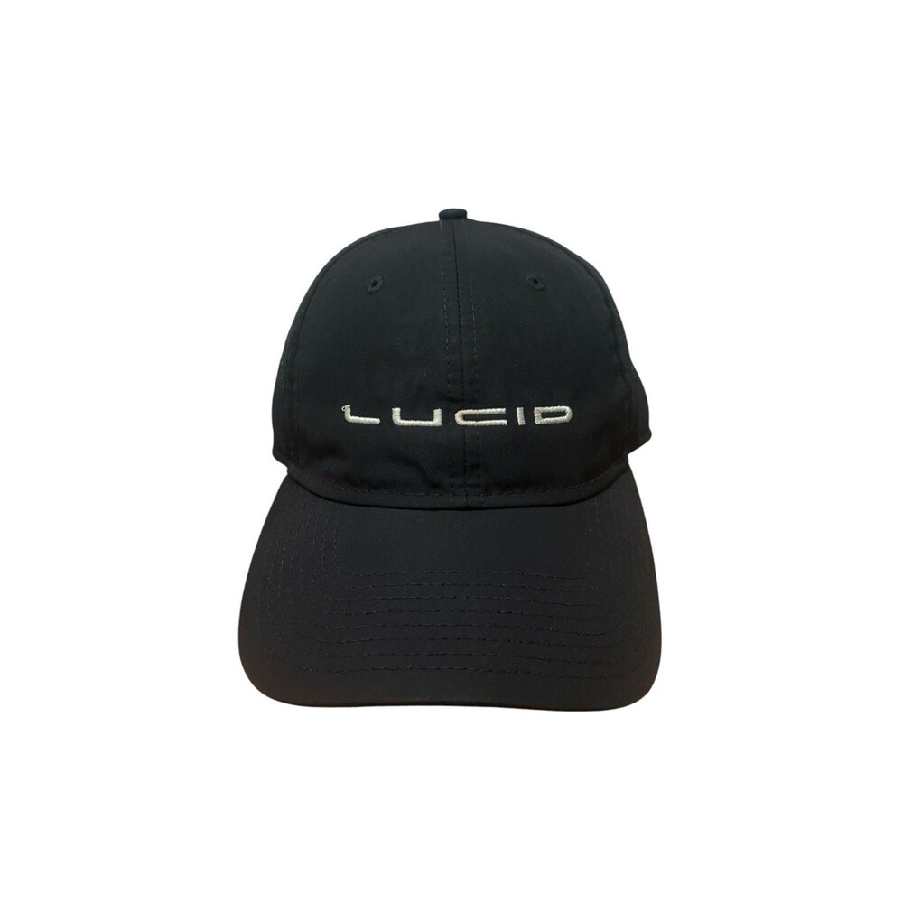 Lucid Motors New Era Strapback Black Mesh Hat EV Electric Car